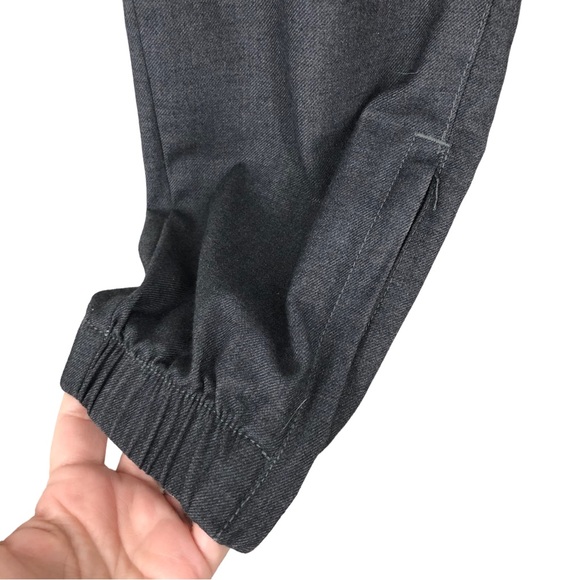 Grey Pacsun Joggers, Elastic Drawstring waist, Side Pockets, Cuffed Zipper Ankle - Picture 5 of 7